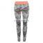 Workout Custom New Design Sublimation Print Leggings For Ladies / New Fashionable Slim Fit Women Leggings