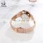 SHENGKE Creative Geometric Figure Dial Watch K0117L Woman Beautiful Watch Wrist Luxury Pink Sweet Maiden Handwatch