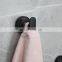High Quality Easy Installation Zinc Alloy Black Bronze Wall Mounted Robe  Hanger Clothesstainless Steel Wall Clothing Hook