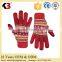 High Quality Europ Market 100% Lambswool Adult Size Knit Winter Hand Gloves