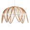 Natural Rattan Flower Avery Pendant Shade Lampshade decor wholesale