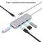 4 Port 5Gbps Rate Data USB 3.0 Hub With PD 100W