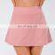 Oem 2 In 1 Piece Pleated Pockets Tennis Skirts With Shorts Women High Waist Gym Sportswear