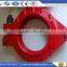 For pipe fittings wear resistant quick release pipe clamps concrete pump pipe coupling