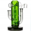 Vibrant Colorful Backwater Glass Smoking Pipe Hookah and Lamb Lighting