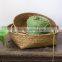 hot sale in Europe willow basket with fabric wicker basket home storage                        
                                                                                Supplier's Choice