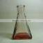 orange colour glass aromatherapy diffuser bottle