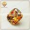 Attractive Price Gemstone Cushion Cut Champagne Synthetic Glass Gems