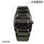 fashion black square ceramic designer watch