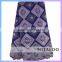 New Arrival Beautiful Cotton Heavy African Voile Lace Fabric MSL0352 in White Color
