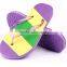 Fuzhou Mykhaki pe and pvc flip flop for wedge and gift