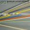 Colorful pultruded fiberglass sticks round rod
