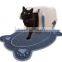 Decorative Kitty Litter Mat- Soft Material, Easy On Paws And Catching Scatter