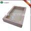 Custom packaging for weave hair packaging with clear PVC window