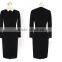 black dress for office women adult office wear dark fashion