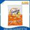 Custom printed plastic stand up bag for almond cookies packaging material