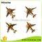 Top Quality Wholesale Cheap Zinc Alloy A321/A320/A340 3D Gold/Silver/Nickel Metal Airplane Lapel Pin                        
                                                Quality Choice