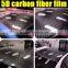 Popular 5D carbon fiber car wrap vinyl 1.52*20m