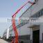 12m Trailing boom lift / trailer mounted boom lift