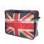 2016 Hot Fashion 3D Retro Union Jack the Union Flag Printing One Side Leather Courier Bags Shoulder Bag Message Bags