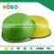 Beautiful colorized 3pcs/ set stainless steel cooking bowl