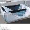 Economic Acrylic Glass both side Massage Bathtub/Air Massage Bathtub with pillow