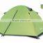 blue gree orange two person portable family travel camping tent