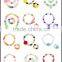 wholesale Silicone Teething Nursing Breastfeeding Necklace Beads baby chew jewelry