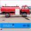 Single or double row cab fire fighting truck tank volume 5 ton small fire truck for sale