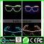 neon crazy funny el sun glasses