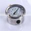 Durable Light Weight Easy To Read Clear 3" 4" Use No Oil Pressure Gauge