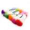 New style Long Handle Acrylic Nylon Hair Nail Dust Brush Manicure Cleaning Brush