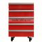 JGA Retro Style 1 Drawer 50L Mini Toolbox Refrigerator , Safe Fridge With 4 Wheels Ce-Marked Supermarket Chest Freezer