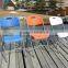 Thick Plastic With Powder Coating Folding Office Garden Chair BS-090