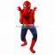Halloween Lycra Spandex Zentai Costume Red Blue Or Black Spiderman Latex Costume Fancy Suit