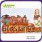 Promotional Thanksgiving gift polyresin harvest time pumpkin