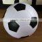 9cm black and white pu foam soccer ball