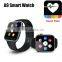 Heart rate monitor A9 smart watch, android and ios system compatible FM radio smart watch, 2015 new innovation bluetooth watch