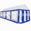 4x8m Heavy Duty White&blue PVC Wedding Tents With Enhanced Frame, Pary Tents, Carports