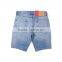 Adults age group stylish men light blue wash oversize denim half pants short pants jeans shorts