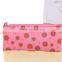 Promotion fruit watermelon print plain canvas pencil case with low price