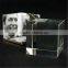 personalized fashionable sounveir gifts glass block picture frame wholesale