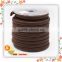 2016 New brand brown flat new real braided leather bracelet cord