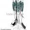 7 pcs stainless steel plastic handle kitchen utensil