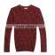 Mens fashion winter long sleeve thick leisure pullover sweater