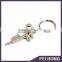 Custom design shiny nickle special shape key holder