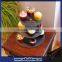 Manufacturing beautiful tableware slate stone wedding cakes stand