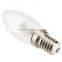 E14 1W 7x5050SMD 70LM 3000K Warm White Light LED Candle Bulb (220-240V)