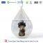 glass globe Hanging christmas ornaments decorating ball customized hanging christmas