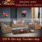 2015 NEW design Modern Living Room leather Sectional Sofa Set 3 2 1 Single For Sale HS0065